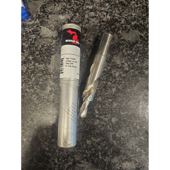 1/2 HSS JOBBER STEP Drill - For Cap Screw - Picture 1 of 6